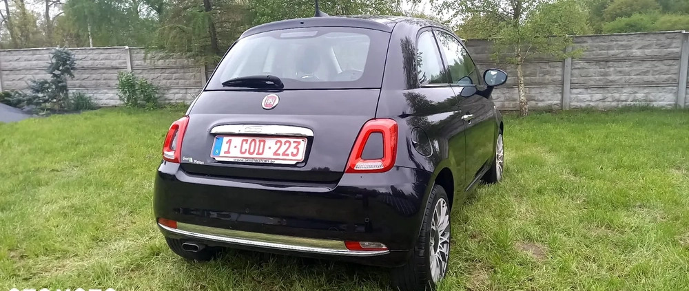 Fiat 500 cena 35900 przebieg: 103000, rok produkcji 2016 z Sieraków małe 562